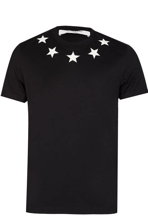 givenchy gold star tee|givenchy graphic tee.